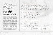 Staywhite, a Script Font by din-studio.com (Thumbnail 9 of 12)