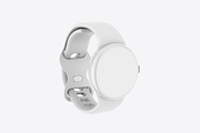 Pixel Watch Mockup, a Wearable Device Mockup by UnicDesign (Thumbnail 6 of 7)