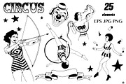 Circus, a Person Illustration by Olillia (Thumbnail 3 of 4)