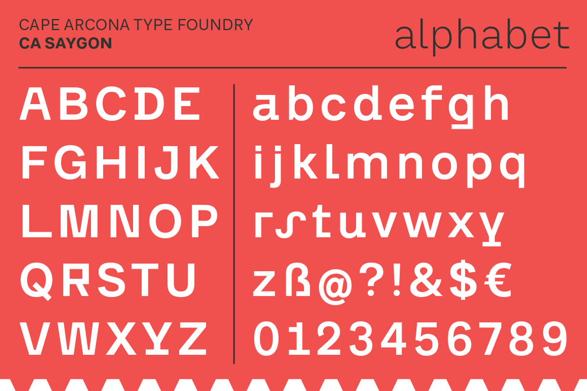 CA Saygon, a Sans Serif Font by Cape Arcona Type Foundry (Photo 5 of 5)