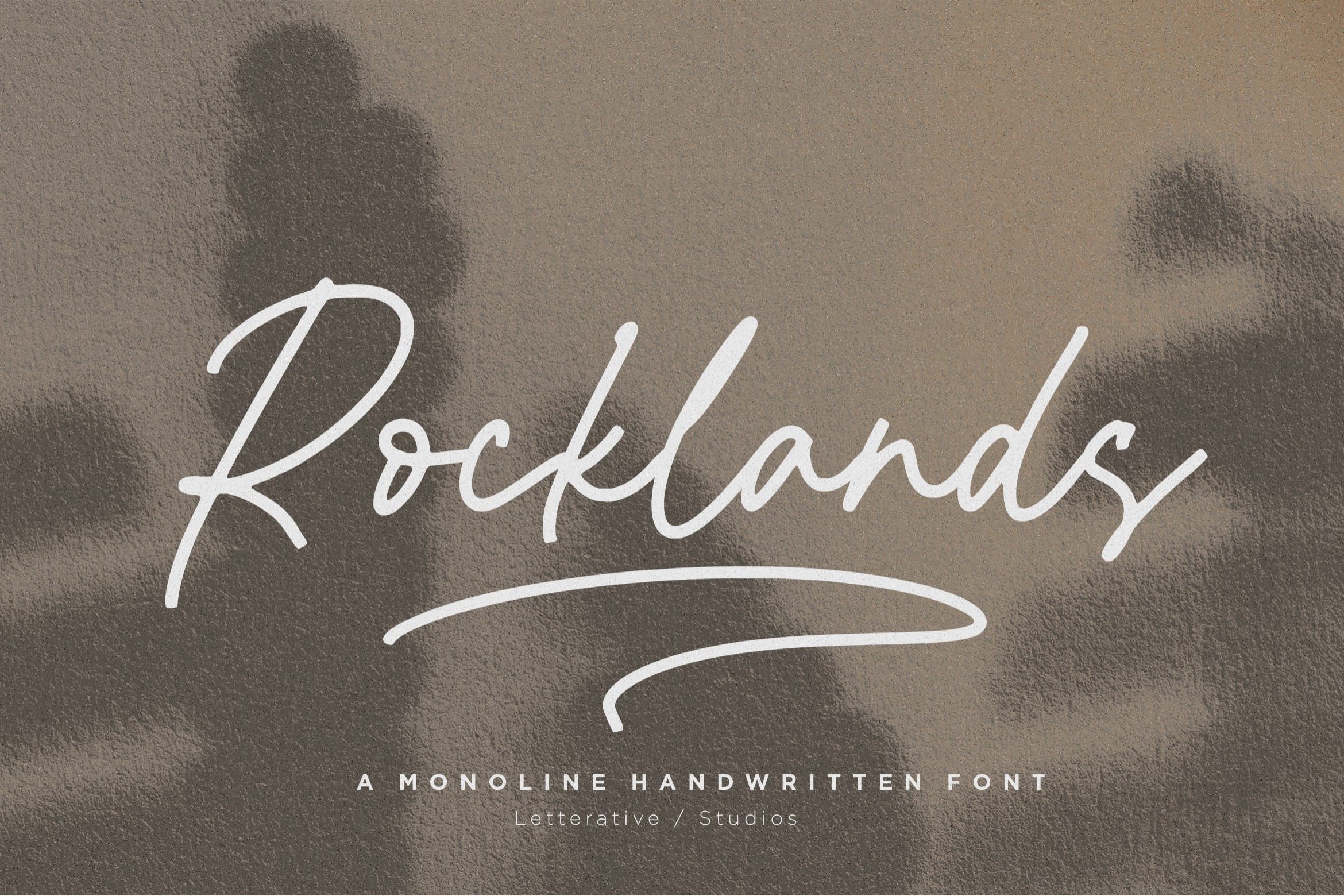 Rocklands Monoline Handwritten Font