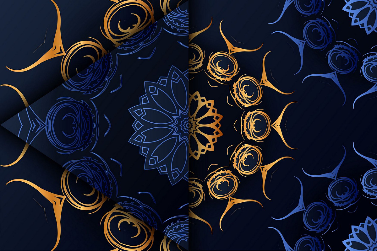 Mandala Vector Pattern Graphics Pack, a Background Graphic by NJ Himel (Photo 13 of 91)