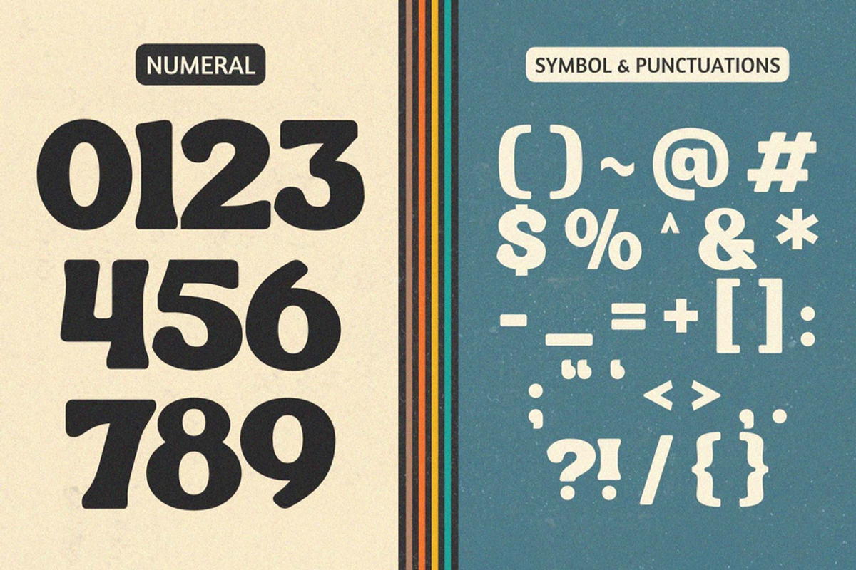 Retro Way - Vintage Logo Font, a Serif Font by Nirmana Visual (Photo 11 of 15)