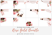 Rose Gold Stock Photo Bundle, a Books & Magazine Mockup by SUBLIME Styled Stock (Thumbnail 3 of 4)