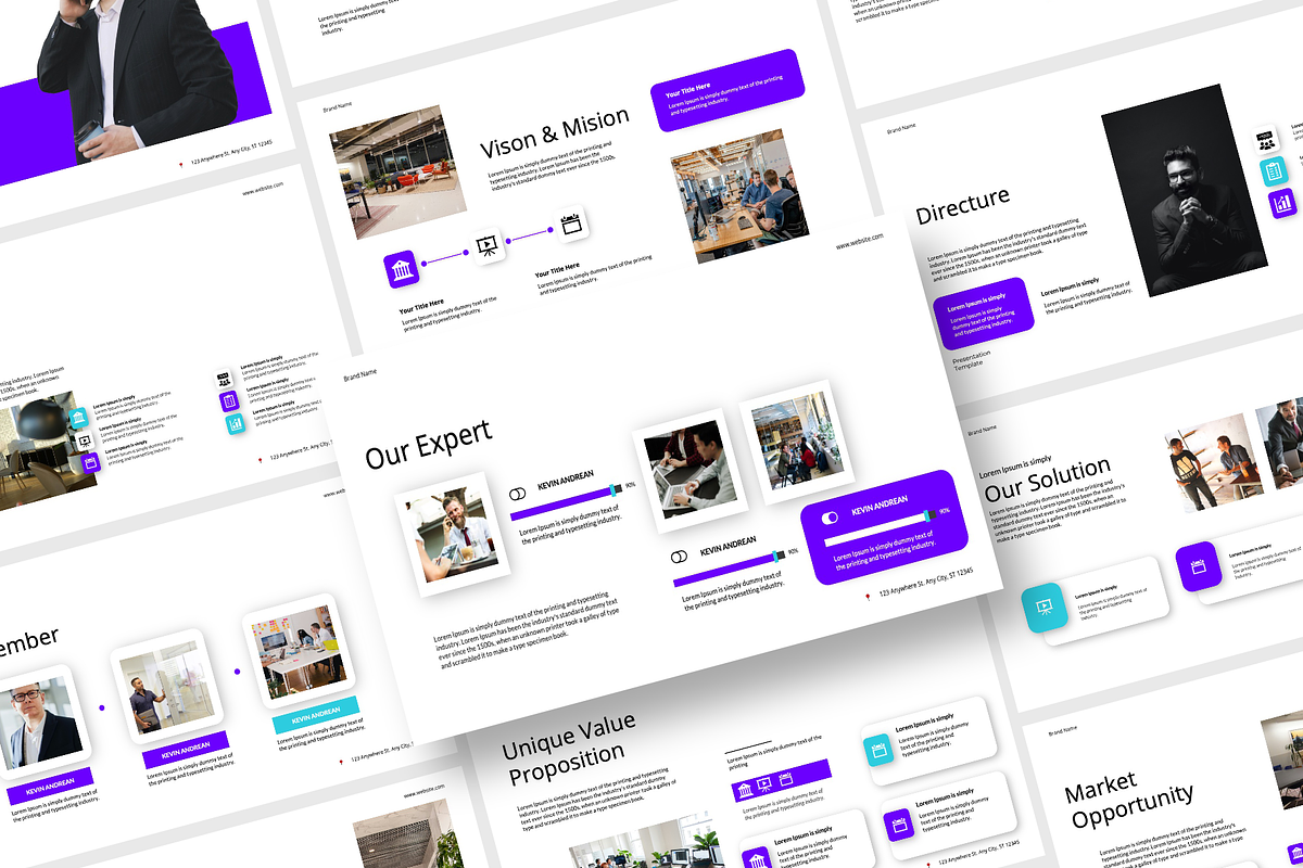 Business Investor Presentation, a Presentation Template by Collaborg Studio (Photo 2 of 7)