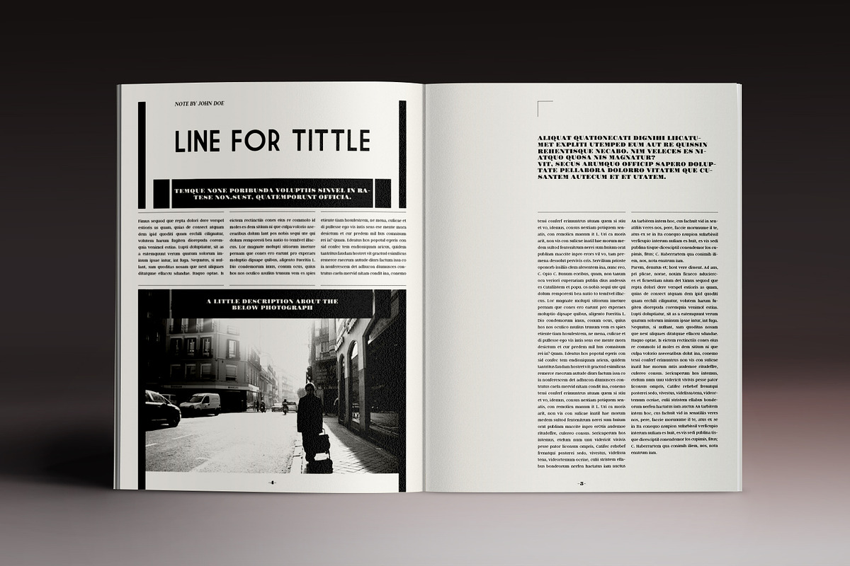 Le Journal Magazine, a Magazine Template by Luuqas Design (Photo 4 of 11)