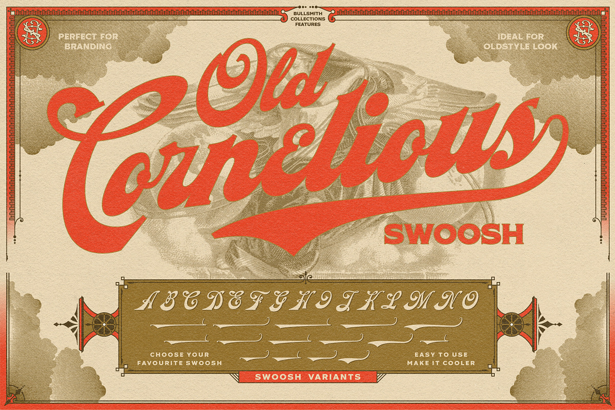 NS BULLSMITH Fonts, a Script Font by Novisouldado (Photo 9 of 10)