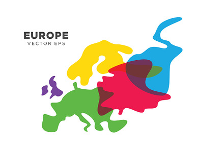 Europe Map Vector