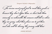 Artistic Script, a Script Font by HKL Studio (Thumbnail 6 of 10)