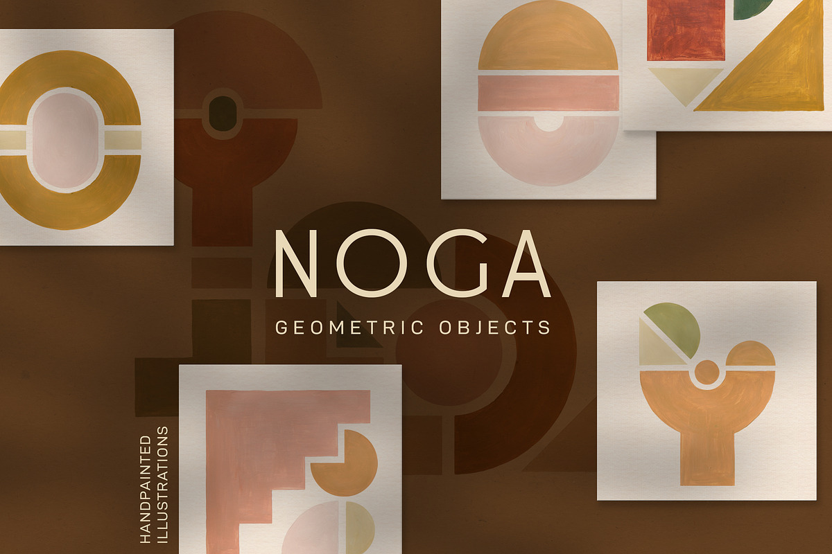 Noga Geometric Objects, an Object Graphic by Lum3n (Photo 1 of 6)