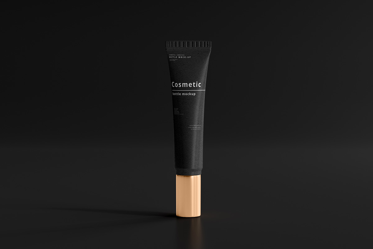 Dark Cosmetic Branding Mockups, a Cups & Container Mockup by pmvch (Photo 13 of 86)
