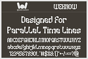 Alternative Future font, a Sans Serif Font by weknow (Thumbnail 2 of 8)