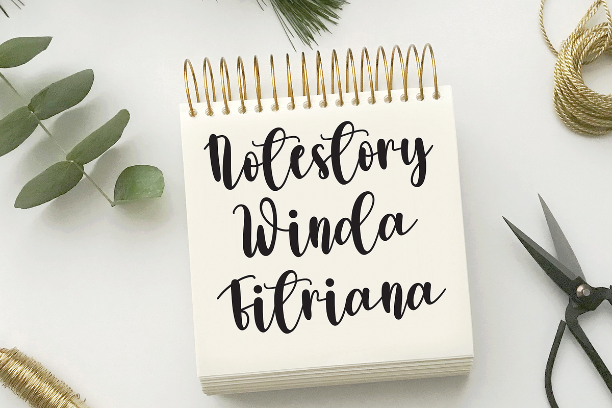Melonita | Script font, a Script Font by Scratchones (Photo 4 of 8)