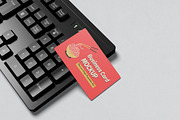 Business Card Mockup, an Advertising Mockup by Graphic Deal (Thumbnail 7 of 8)