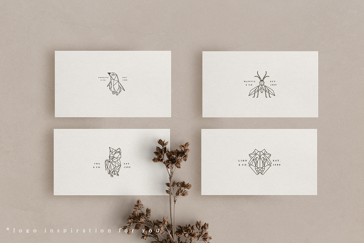 ORIGAMI ANIMALS ILLUSTRATIONS, an Object Graphic by Luna Dreams (Photo 5 of 6)