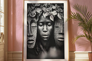 African in Spring Wall Art Set, a Decorative Illustration by PrintablesByFranklyn (Thumbnail 9 of 17)