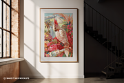 The Loft Scene Frame Mockup, a Poster Template by makeitnicemockups (Thumbnail 1 of 9)