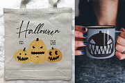 80 Hand Drawn Jack-O-Lantern Vectors, an Illustration by MarkieAnn Creative (Thumbnail 2 of 5)