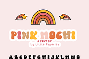 Pink Mochi Font, a Script Font by Little Paperies (Thumbnail 2 of 4)