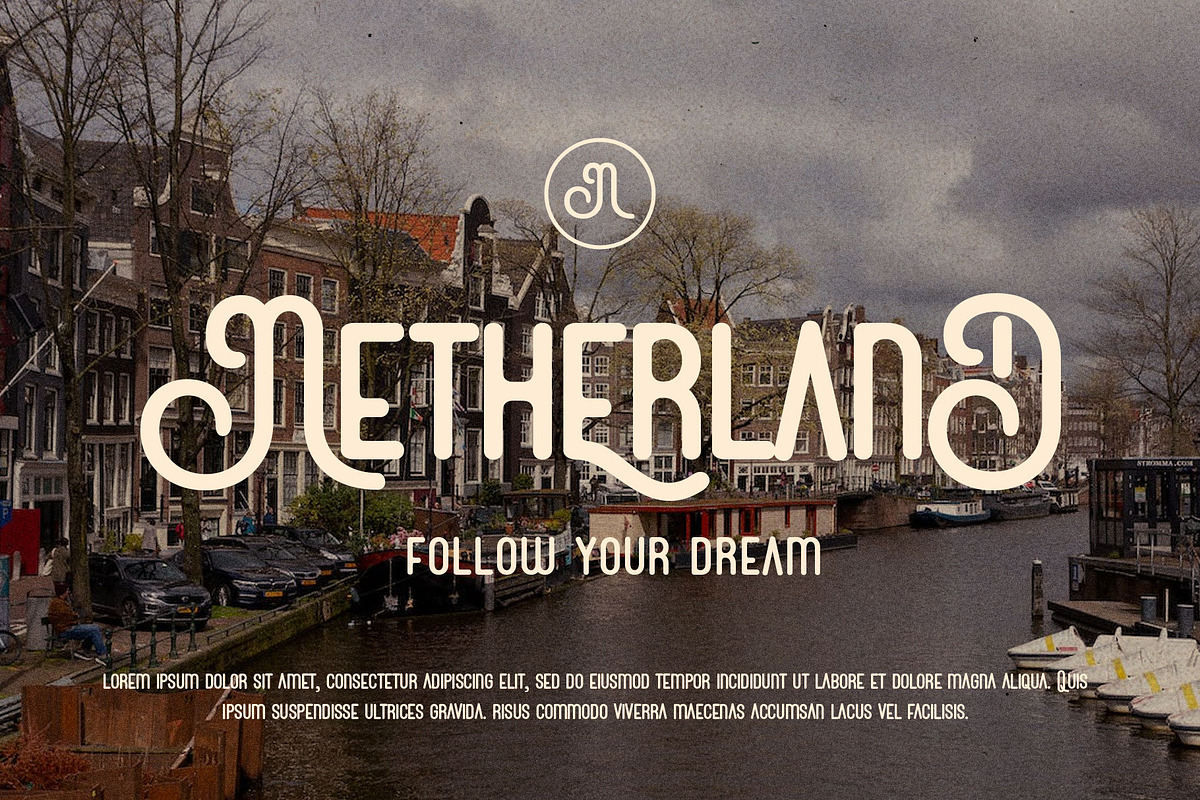 Baynois Vintage Monoline Font, a Serif Font by RantautypeStudio (Photo 7 of 15)