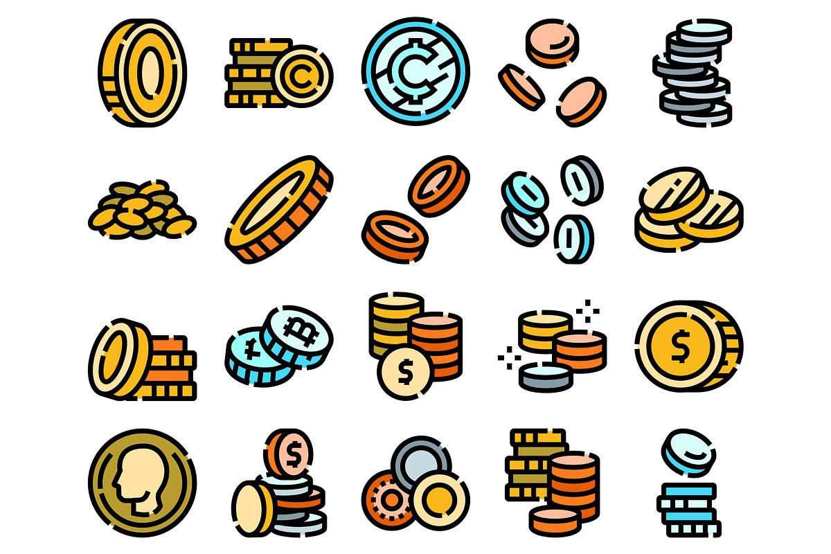 Money coins financial payment system, an Object Graphic by pikepicture (Photo 2 of 3)