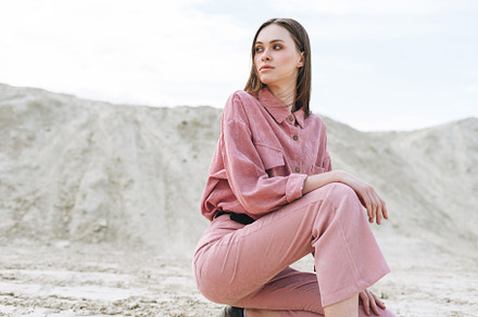 Young woman in pink, a Beauty & Fashion Photo by Galina_Zhigalova