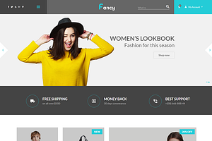 Fancy - ECommerce Fashion Template