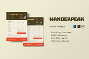 Wanderpeak - Invoice Template, a Card Template by StreaksideStd (Thumbnail 1 of 3)