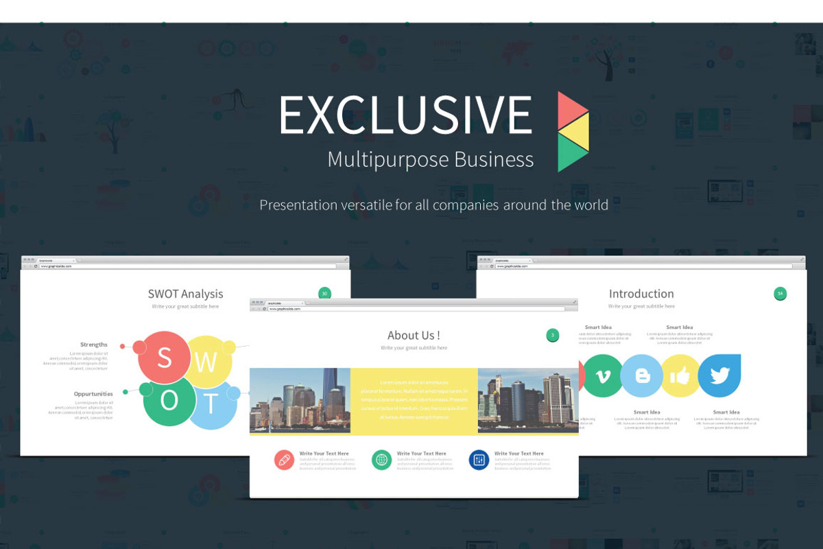 Business PowerPoint Template Bundle, a Presentation Template by Graphicslide (Photo 7 of 11)