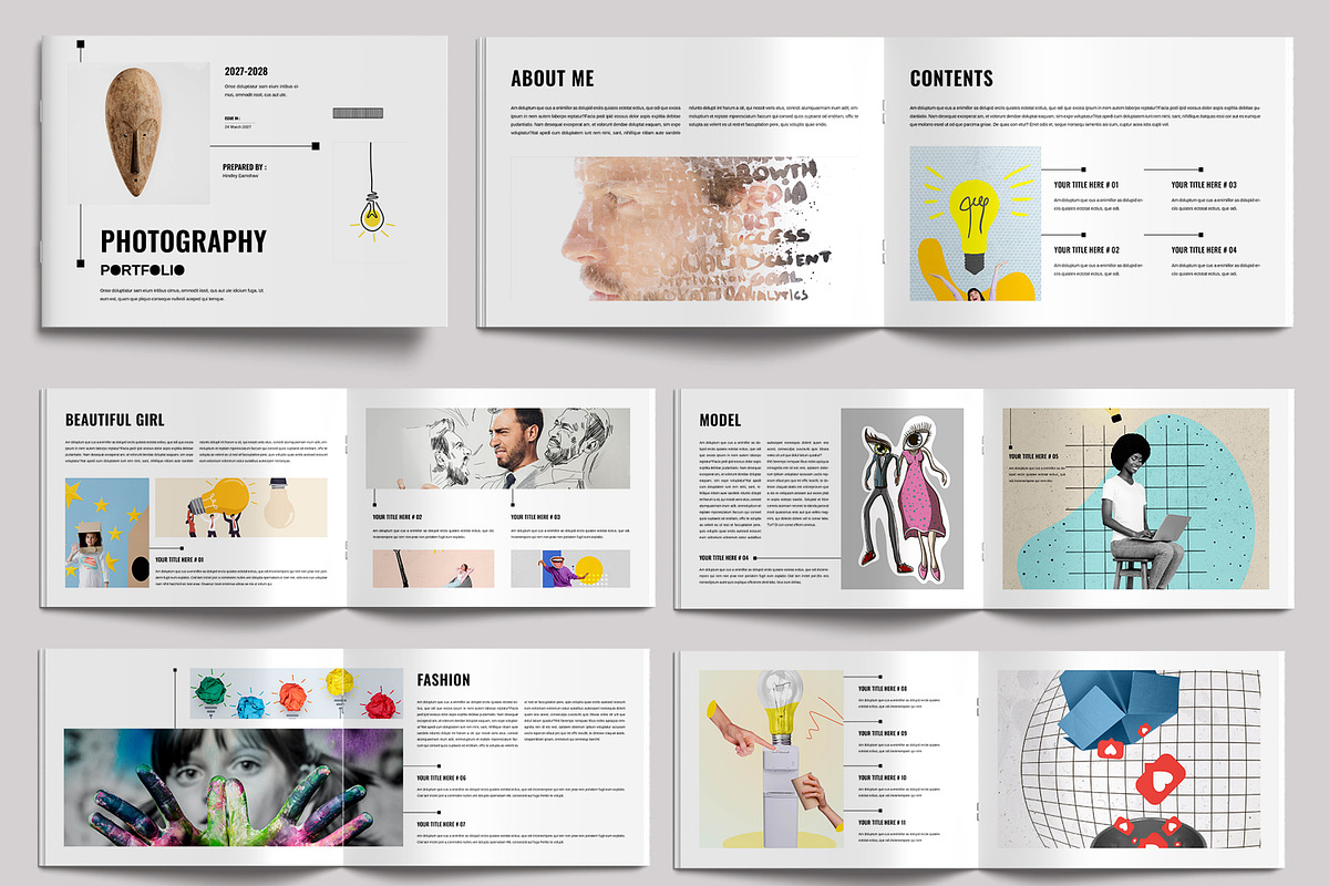 Photography Portfolio Landscape, a Magazine Template by MightyDesign (Photo 2 of 6)