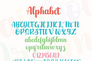 Rainbow Dream, a Script Font by Mini_World (Thumbnail 8 of 9)
