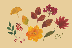 Autumn Leaves Illustration