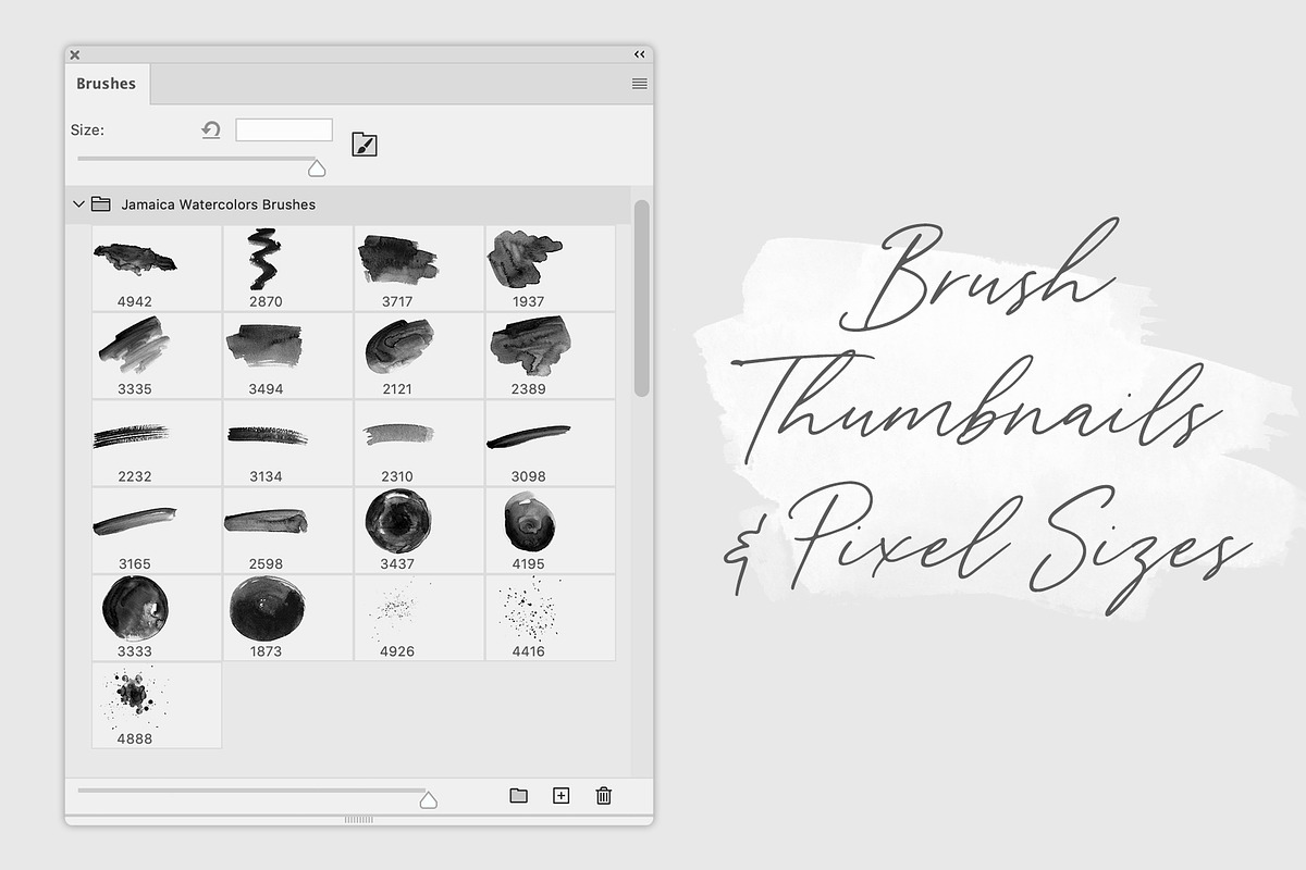 Jamaica Watercolor Photoshop Brush, a Brush Add-On by Fernwel Creative (Photo 2 of 4)