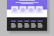 Responsive Landing Page Wireframe, a Wireframe Template by MightyDesign (Thumbnail 7 of 9)