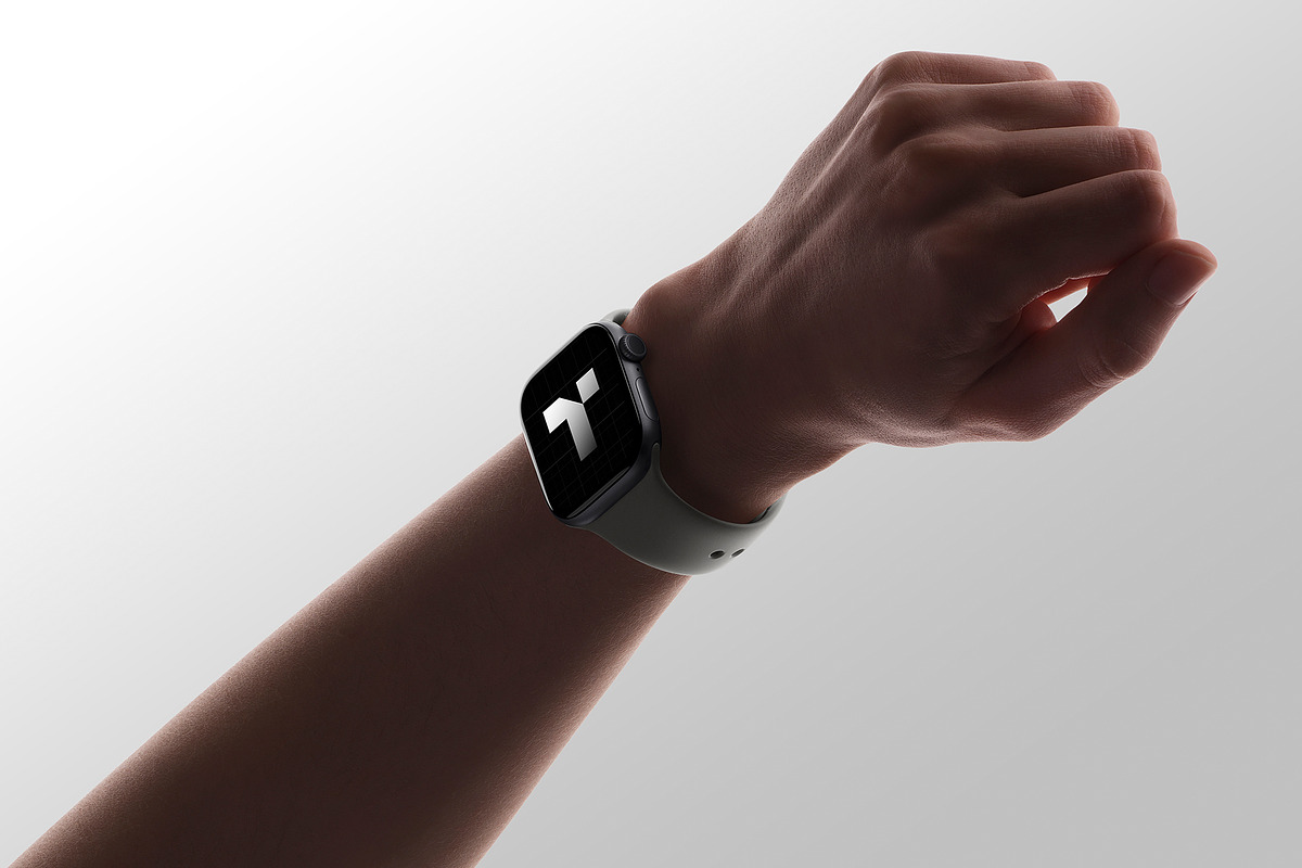 24 Watch Series 11 in Hand Mockups, a Wearable Device Mockup by Asylab (Photo 45 of 107)