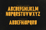 Cinderheart - A Rough & Blocky Font, a Font by Tugcu Design Co. (Thumbnail 2 of 6)