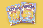 Hippies Music Festival Flyer, a Flyer Template by megarez (Thumbnail 1 of 3)
