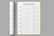 Fitness Tracker Planner, a Stationery Template by ContestDesign (Thumbnail 3 of 3)