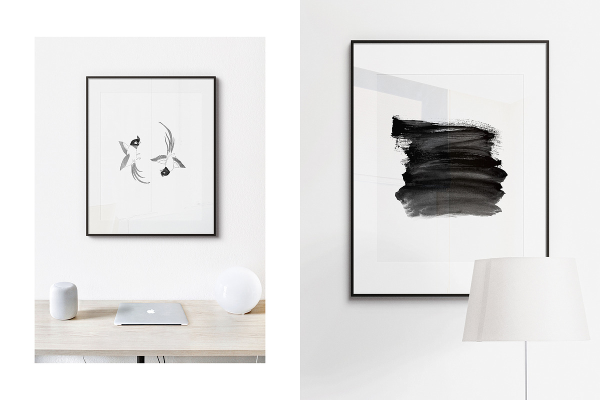 Minimal Frame Mockup Template Bundle, a Product Mockup by FoundImages (Photo 9 of 27)