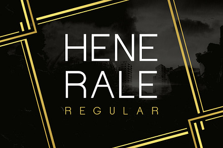 Henerale Regular