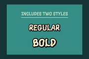 Crimpy - A wavy, crinkly font, a Font by Milk and Searle (Thumbnail 3 of 4)