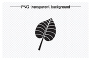 Leaf Glyph Icons Set, a Solid Icon by Designfour (Thumbnail 5 of 7)