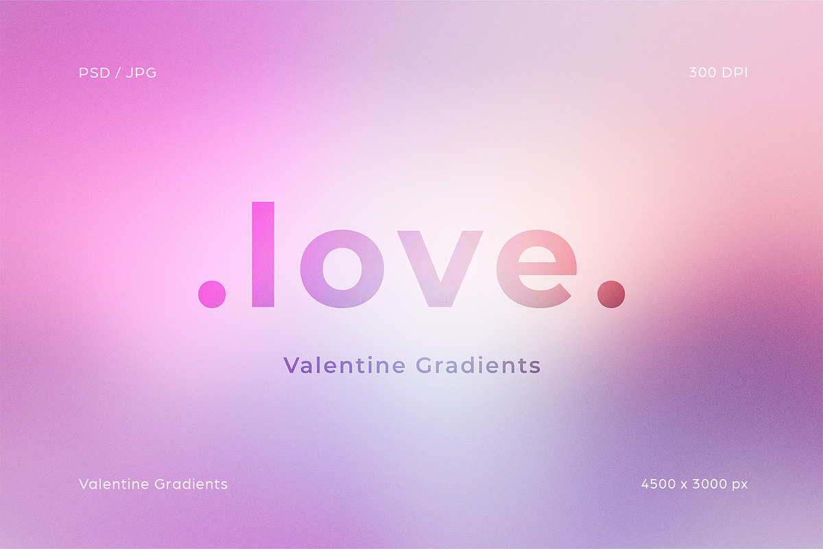Romantic Vibe - Vivid Gradient Set, a Texture Graphic by Filip Studio (Photo 5 of 9)