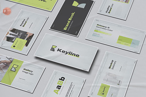Brand Guidelines PowerPoint, a Presentation Template by Pixslides