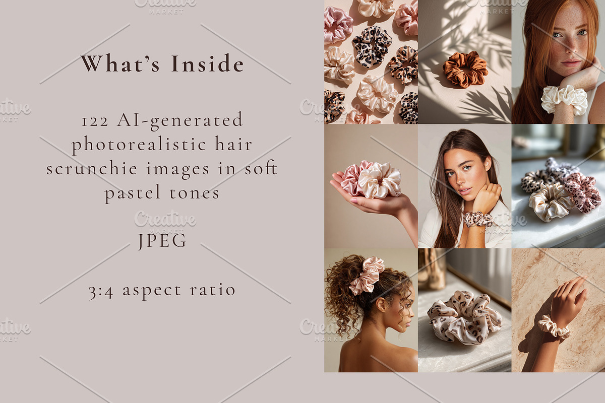 Hair scrunchies bundle 122 images, a Beauty & Fashion Photo by Yulia Furman (Photo 2 of 6)