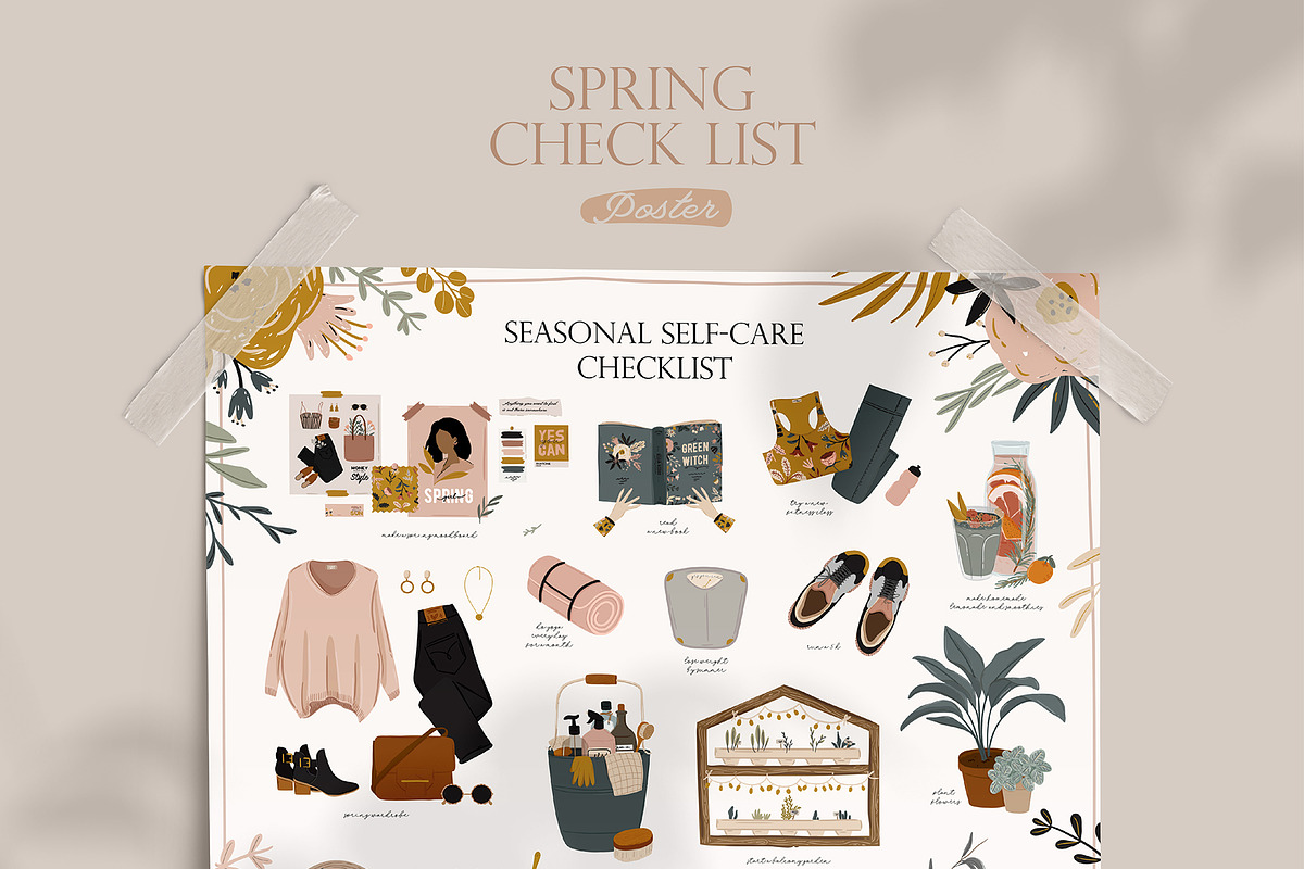 FOUR SEASONS BUNDLE, an Object Graphic by Ruslana Lubenets (Photo 8 of 52)
