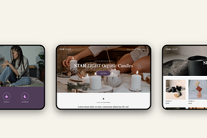 Starlight Squarespace Template