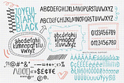 Joyful Diary | Playful Handwriting, a Handwritten Font by AnMark (Thumbnail 6 of 14)