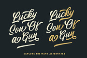 Heather Oliver Script, a Script Font by Hustle Supply Co. (Thumbnail 3 of 12)