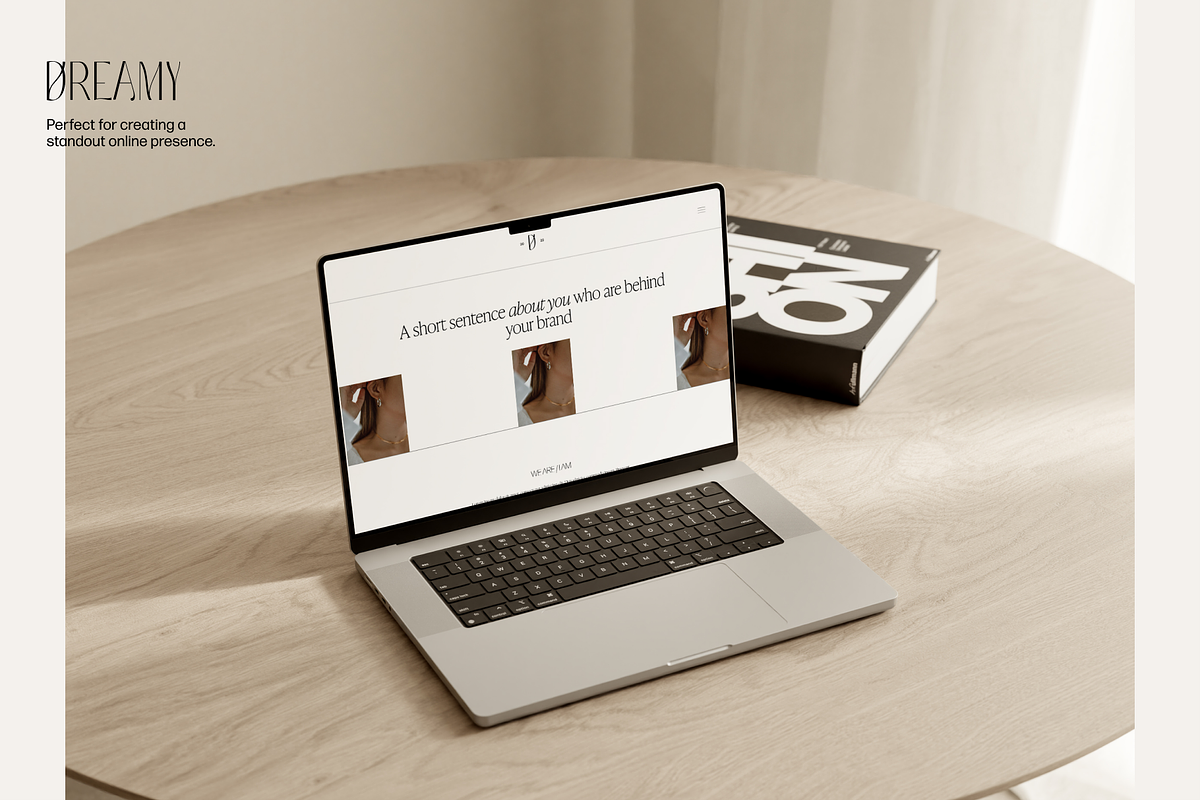 Squarespace Website Template DREAMY, a Squarespace Template by StudioHuomenta (Photo 6 of 11)